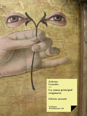 cover image of La causa principal originaria